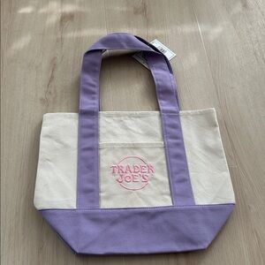 Trader Joe’s Mini Tote- Lavender